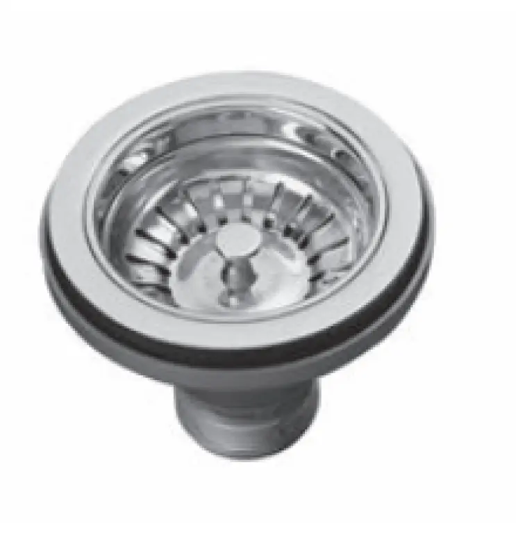 PB Classic Edelstahl-Ablaufgarnitur für Küchenspüle und Korbstecker, verschließbar 1208956476