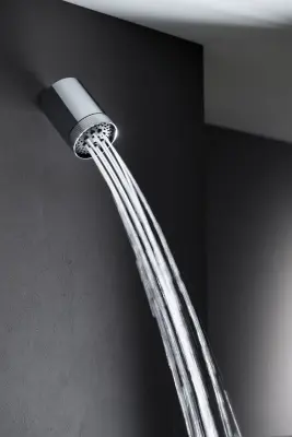 SB Round 316 Beam Multi-jet Tête de douche 10cm inox PVD cuivre brossé 1208956678