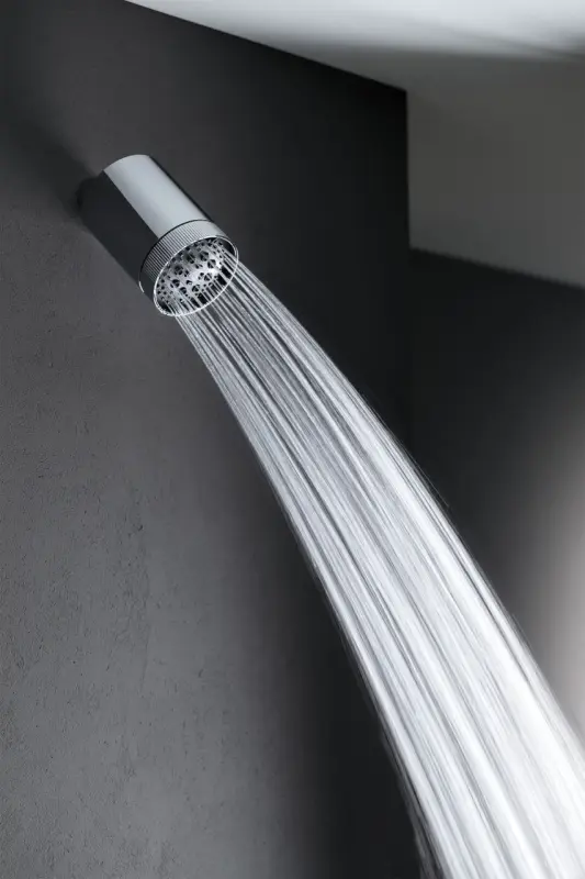 SB Round Beam Multi-Jet Duschkopf 10cm gebürstetes Nickel 1208956692