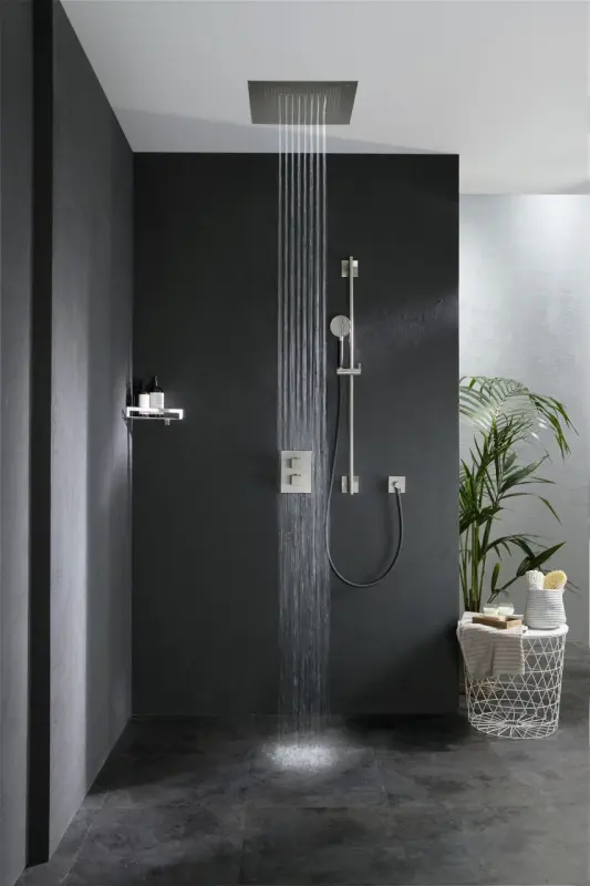 SB Square 316 Einbau-Regendusche Velvet Temptation Dual Flow Schwarz matt 1208956764