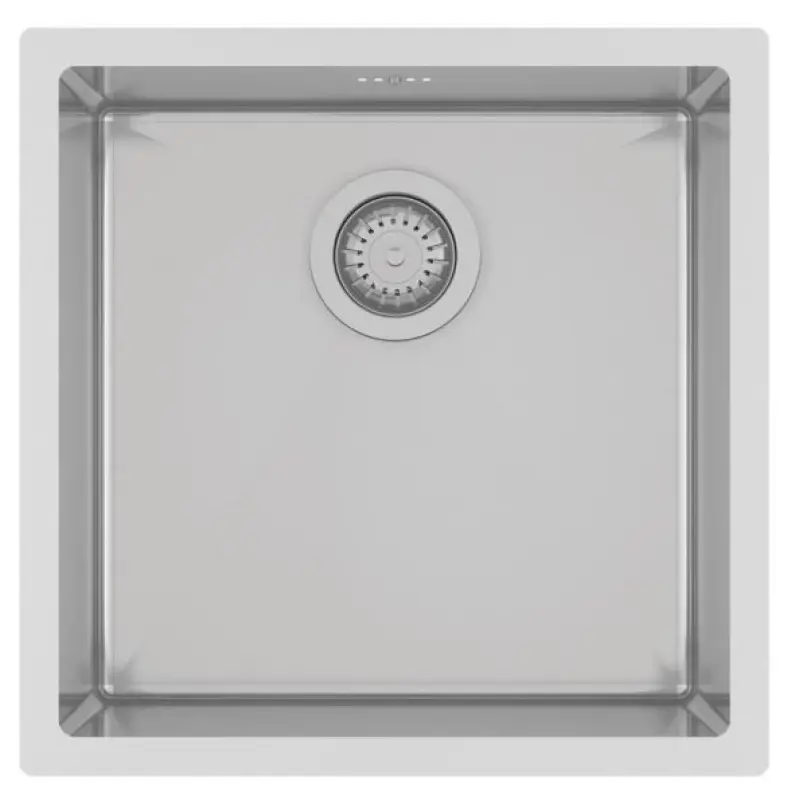 Ausmann Oder Edelstahlspüle 40x40cm flächenbündig, Unterbau und aufliegend, extra tief 22cm 1208957112