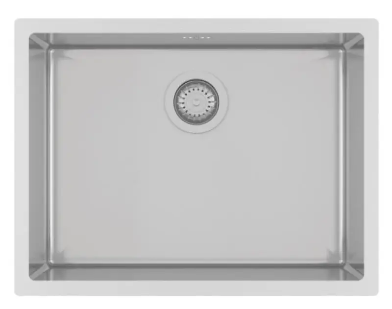 Ausmann Oder Edelstahlspüle 54x40cm, flächenbündig, Unterbau und Oberflächen-Einbau, extra tief 22cm 1208957113