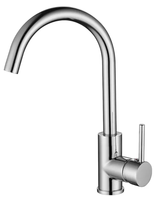 Ausmann Petra Küchenarmatur mit schwenkbarem Auslauf Chrom, Ganzmetall 1208957156
