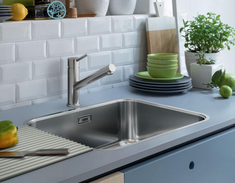 Franke Smart SRX 210.40 T Edelstahlspüle 40x40 flächenbündig 127.0688.776