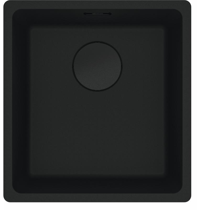 Franke Maris MRG 210 / 110-37 Fragranite Black Edition matt schwarzes Spülbecken flächenbündig