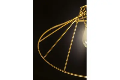Decor Tilia Lampe à suspension décorative moderne Filaire Or 7863