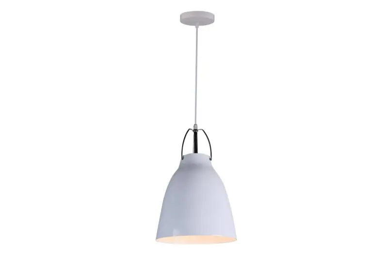 Decor Orient konische Metall-Pendelleuchte weiß 4451