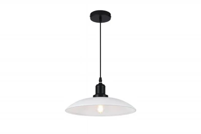 Decor Horizon Lampe à suspension industrielle Blanc mat 4499