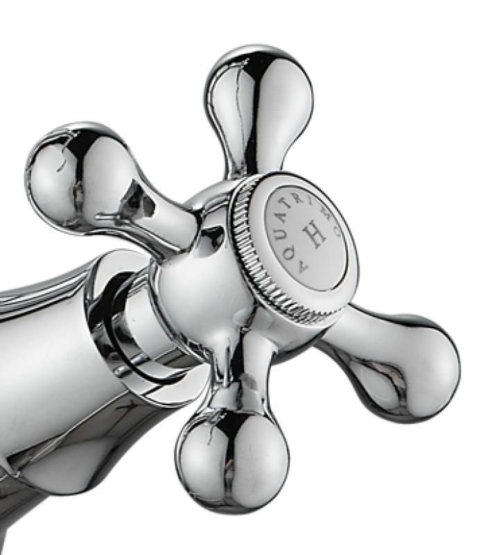 AquaTrimo Windsor klassische Küchenarmatur in Nostalgie-Look, Chrom 21WS7531CM