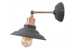 Decor Loret applique orientable anthracite diamètre 20 cm 7727
