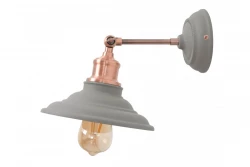 Decor Loret applique réglable grise diamètre 20 cm 7826