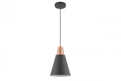 Decor Gianni Lampe à suspension élégante en cuivre noir 22 cm de diamètre 9974