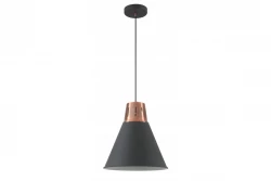 Decor Gianni Lampe à suspension élégante en cuivre noir 32 cm de diamètre 8105