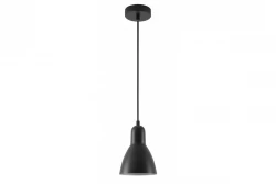Décor Etore Lampe à suspension noire Câble noir 2072