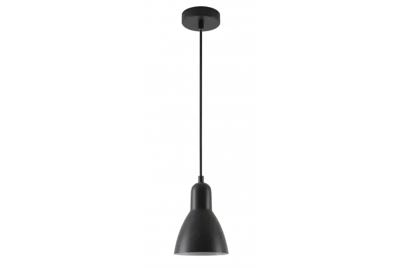 Décor Etore Lampe à suspension noire Câble noir 2072