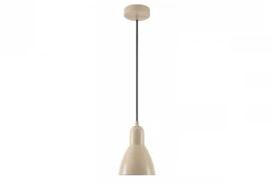 Décor Etore Lampe à suspension beige câble noir 2089