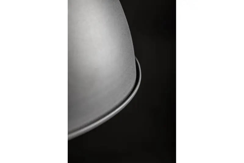 Decor Dante Lampe à suspension noire mate avec intérieur blanc diamètre 27,5 cm 2119