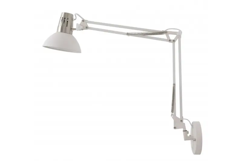 Décor Artemia Applique murale blanche avec bras métallique et intérieur blanc diamètre 16,5 cm 2249