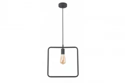 Decor Lija Lampe à suspension carrée noire 2614