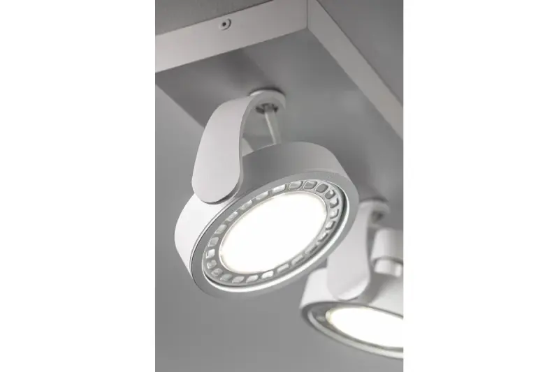 Décor Wally Plafonnier ou Applique Blanc à tête mobile 2 sources lumineuses 4373