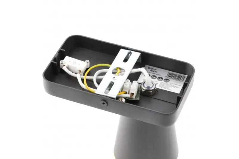 Decor Elli Lampe murale moderne noire avec interrupteur et 1 source lumineuse 4533