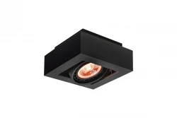 Décor Loid Plafonnier fonctionnel noir 1 source de lumière 4687