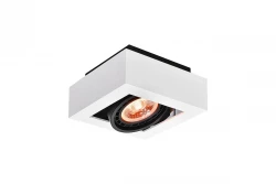 Décor Loid Plafonnier fonctionnel blanc 1 source lumineuse 4632