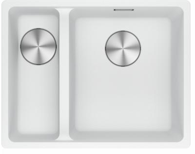 Franke Maris MRG 160-34-15 Fragranite Polar blanc évier Côté droit sous-meuble