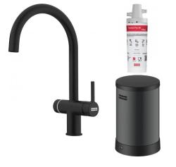 Franke Maris water hub 4L chaudière 3-en-1 avec robinet d'eau bouillante électronique tactile noir mat avec bypass waterhub 1208957950