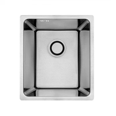 Aquadesign R25 évier à encastrer, sous plan et à encastrer, en acier inoxydable 34 x 40 cm 1208958201