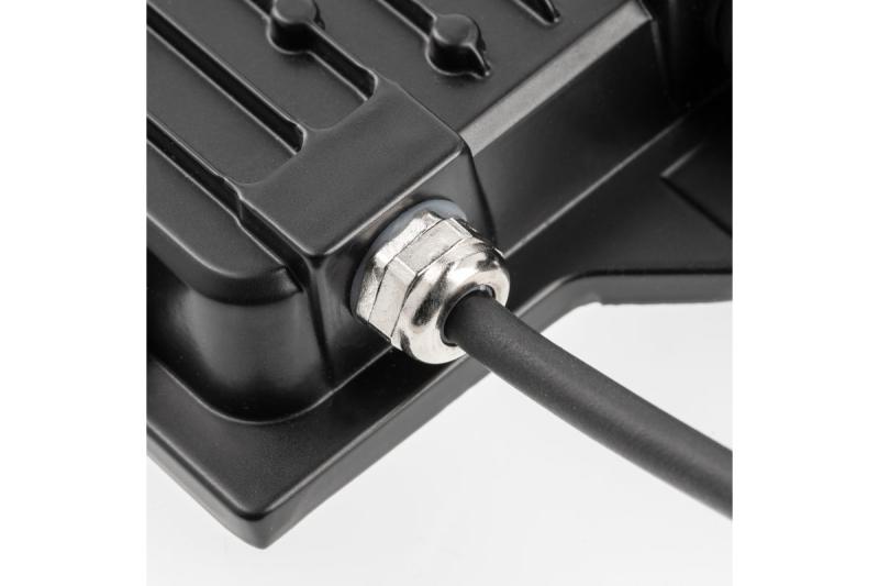 Projecteur LED G-TECH avec capteur de mouvement, 30W, 3000lm, AC220-240V, 50/60 Hz, PF>0,9, RA>80, IP65, 120°, 4000K, noir 1208959176