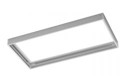 Cadre pour montage en surface de panneaux LED 30x60cm (TYPU KING, PRINCE, INNOVO), sans vis, blanc 1208959230