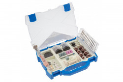 Hoegert Ensemble d'accessoires de rechange pour la mini-meuleuse, 155 pièces. 1208960202