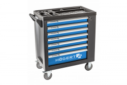 Hoegert Armoire à outils avec 7 tiroirs et porte latérale. 1208962009