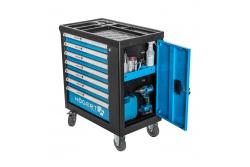 Hoegert Armoire à outils à 7 tiroirs avec une porte latérale avec accessoires 544 pièces. 1208962010