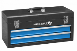 Hoegert Boîte à outils à porte-à-faux avec 2 tiroirs 1208962024