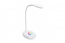 Decor Lampe de table GALACTIC LED 3W 120lm 5V DC 4000K base RGB chargement USB corps blanc. 1208962483
