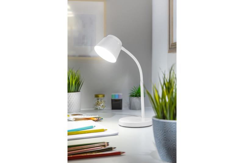 Decor Lampe de bureau Helin 6W 350lm AC220-240V 3-CCT PF> 0,5 RA>80 blanc 1208962490