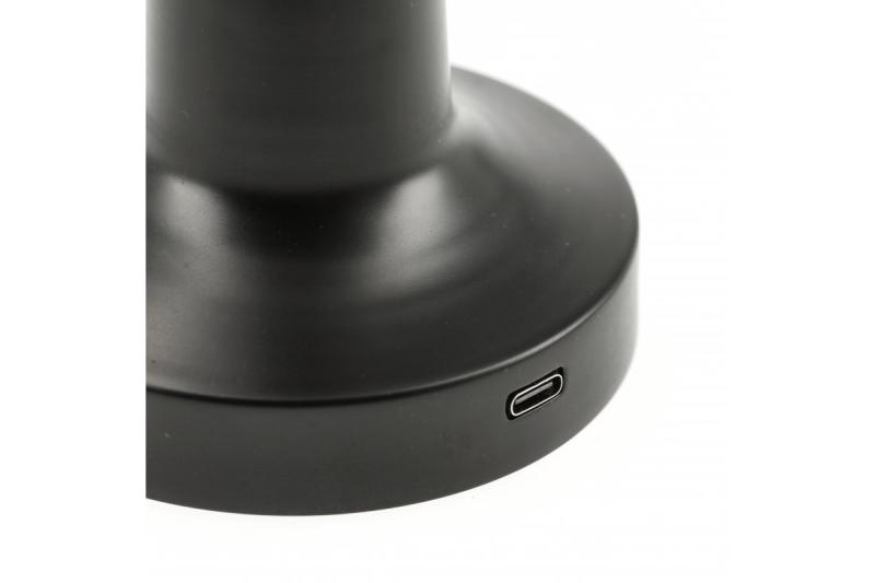 Decor Lampe de bureau Monum 3W 200lm DC 5V 1A 3000 K 3 deg. Batterie dimmable de 1800 mAh noire. 1208962504