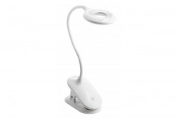 Decor Lampe de bureau RINGO 4W 200lm. DC5V 1A 3000K-6000K 3-CCT bat.1200 mAh Ra>80 blanc dimmable. 1208962507