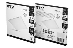 Luminaire LED ARGO, 30W, 3000lm, AC220-240V, 50/60 Hz, PF> 0.9, Ra≥80, IP44, IK08,140 °, 4000K 1208962626