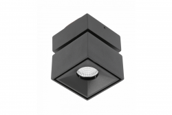 Decor Luminaire LED BIANCO 8W 680lm AC220-240V 50/60 Hz PF>0 9 Ra≥80 IP20 IK06 36° 4000K carré noir. 1208962670