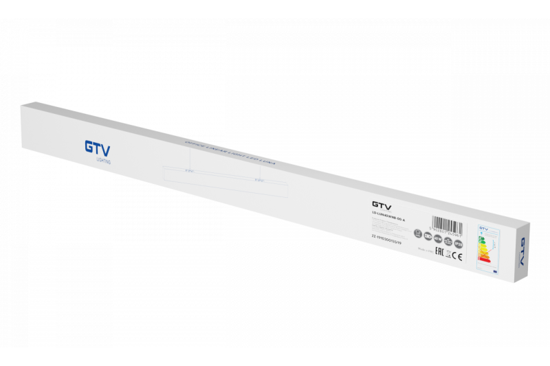 Decor LED-Lineareinbauleuchte LUNA-A 40W 3200lm AC220-240V 50-60Hz 100° RA>80 IP20 AL/PC 4000K 120cm weiß 1208962940