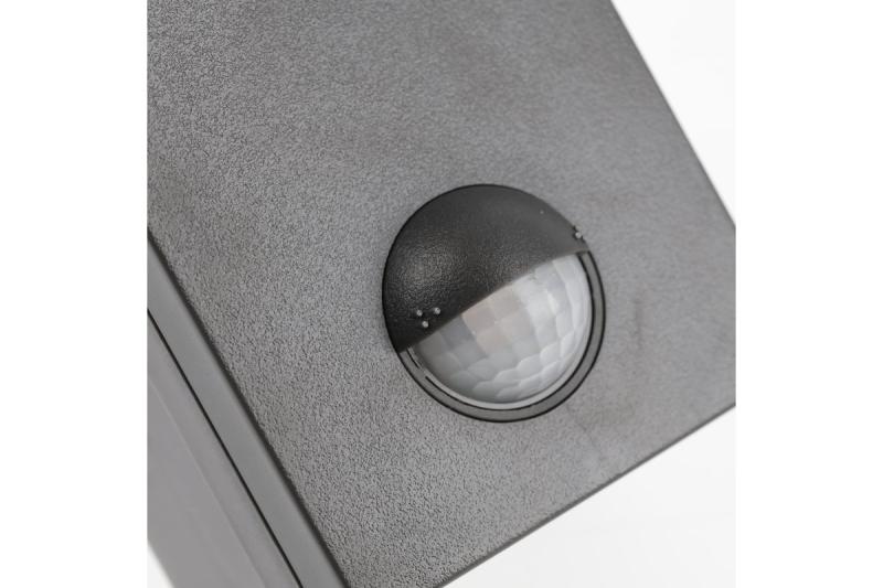Decor Befestigung PARIS LED mit Bewegungssensor 10W 900lm IP54 AC220-240V 50/60Hz 140° 9m 4000K schwarz 1208963096