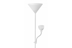 Decor Lampe sur pied BENFICA 2 max 60W-E27 max 40W-E14 AC220-240V 50/60Hz blanc 1208963345