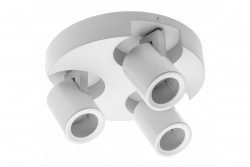 Decor Luminaire de plafond BLINK AC220-240V 50/60 Hz GU10 max. 20W*3 IP20 triple blanc 1208963845