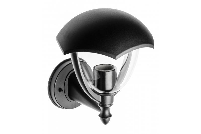 Decor Gartenleuchte GRANDE-AU E27 MAX.60W IP54 AC220-240V 50-60Hz flache Oberseite schwarz 1208963885