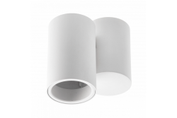 Decor Luminaire de plafond LUPO en aluminium 11.6x5.6x11.5 IP20 1*GU10 max. 50W rond blanc. 1208963927
