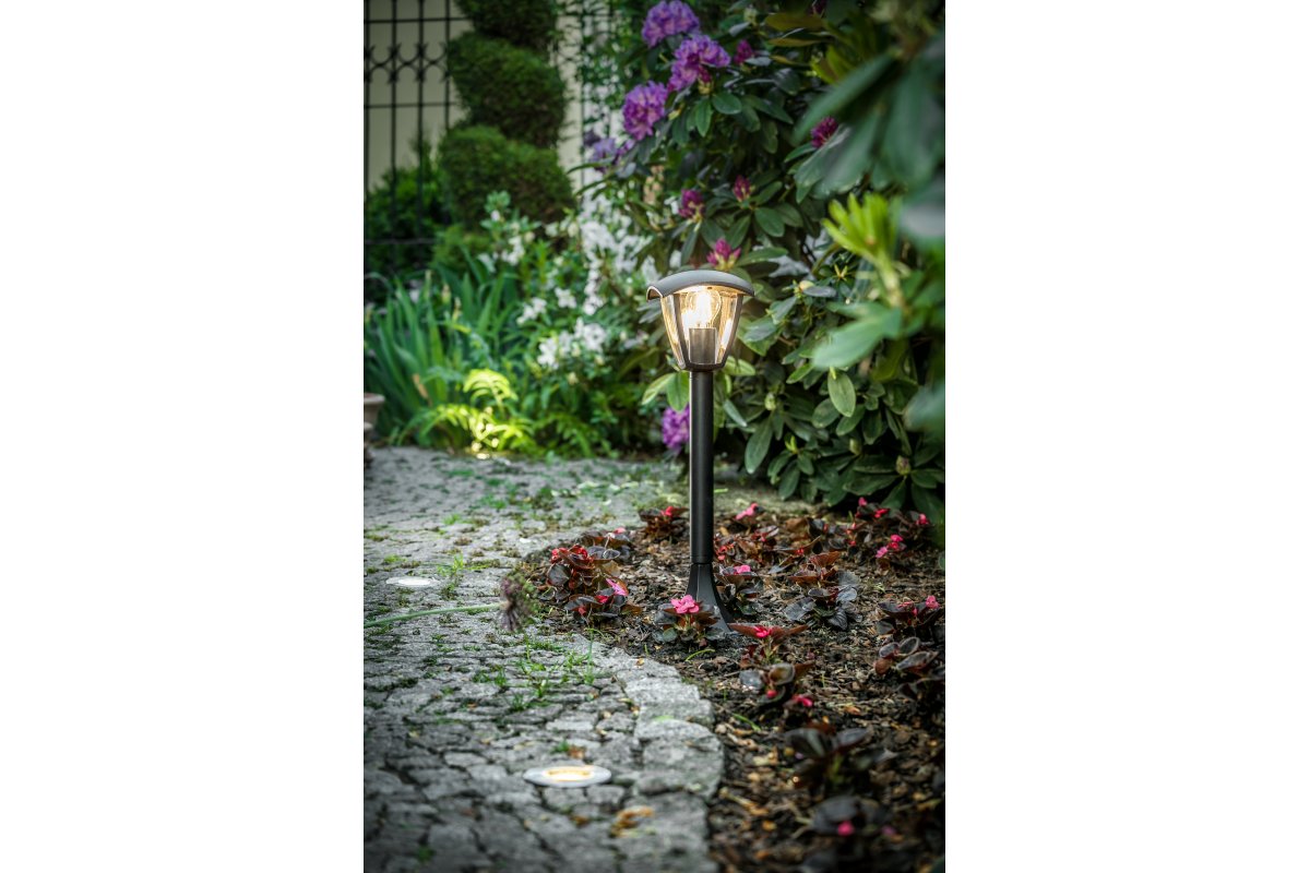 Decor Élément de jardin MARINA-P E27 MAX.20W IP54 AC220-240V 50-60Hz pilier noir 1208963931