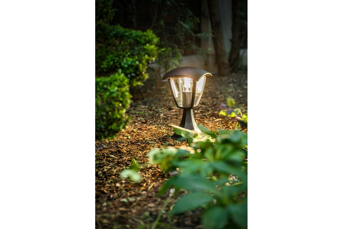 Decor Élément de jardin MARINA-PS E27 MAX.20W IP54 AC220-240V 50-60Hz pilier 30cm noir. 1208963932
